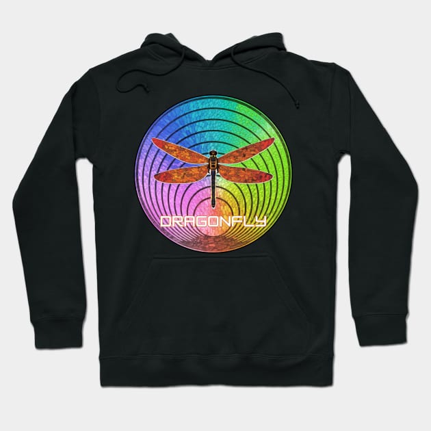 The dragonfly in color Hoodie by UMF - Fwo Faces Frog